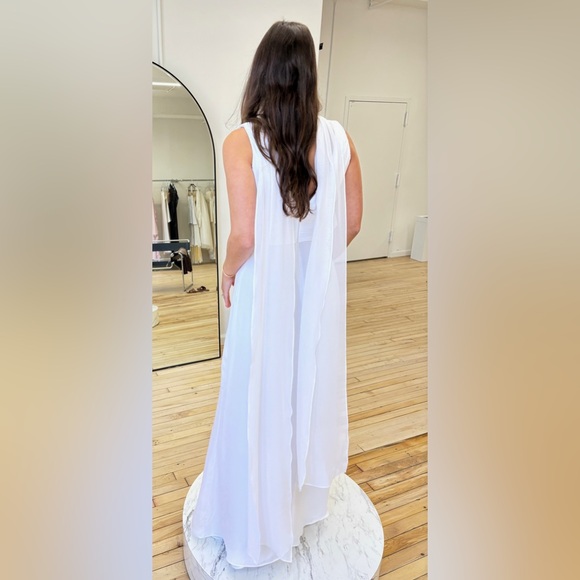 Custom UNDONE by Kate dress with neck scarf - fits size 2/4 - Picture 5 of 7